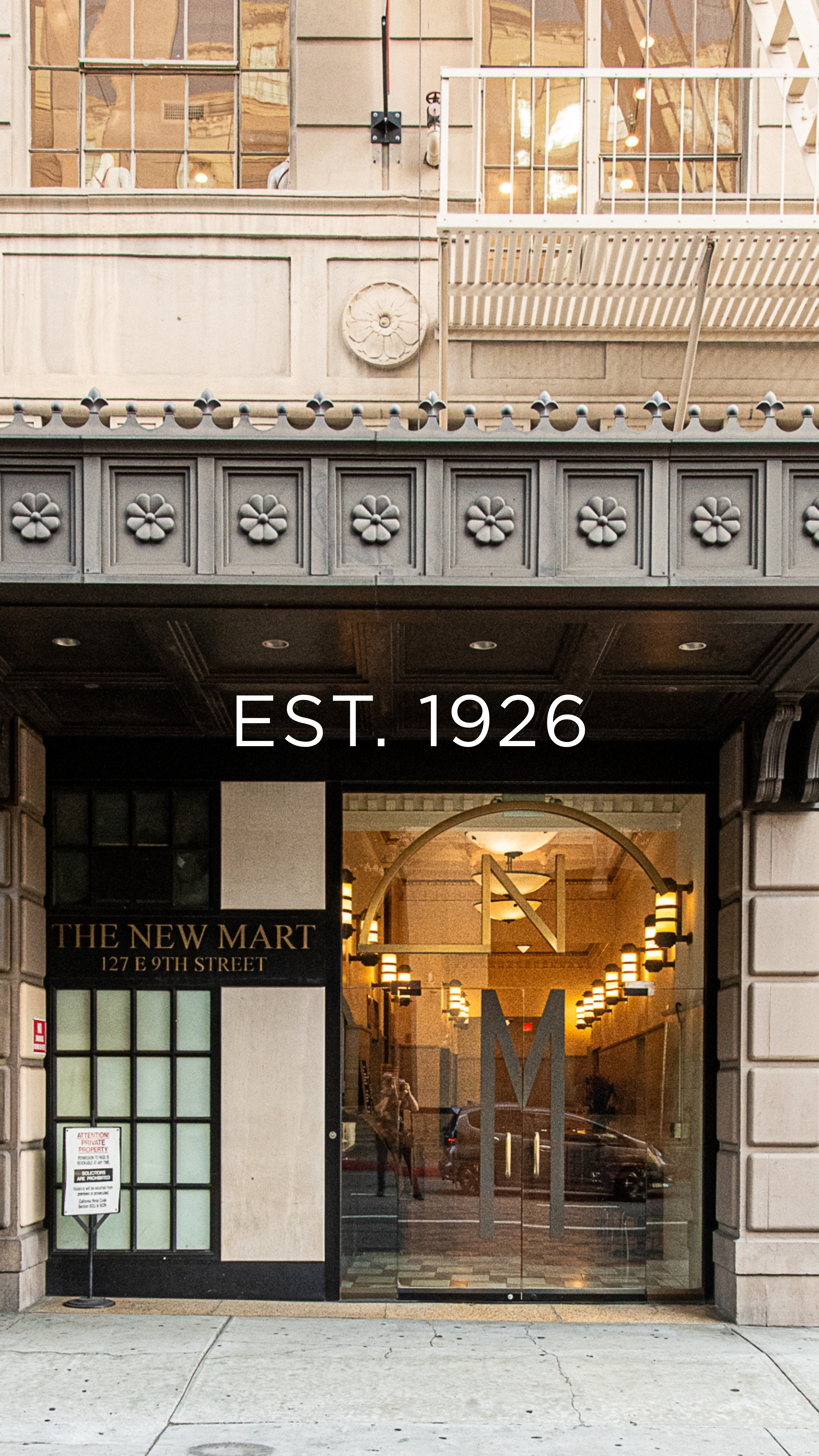 The New Mart Building Mobile